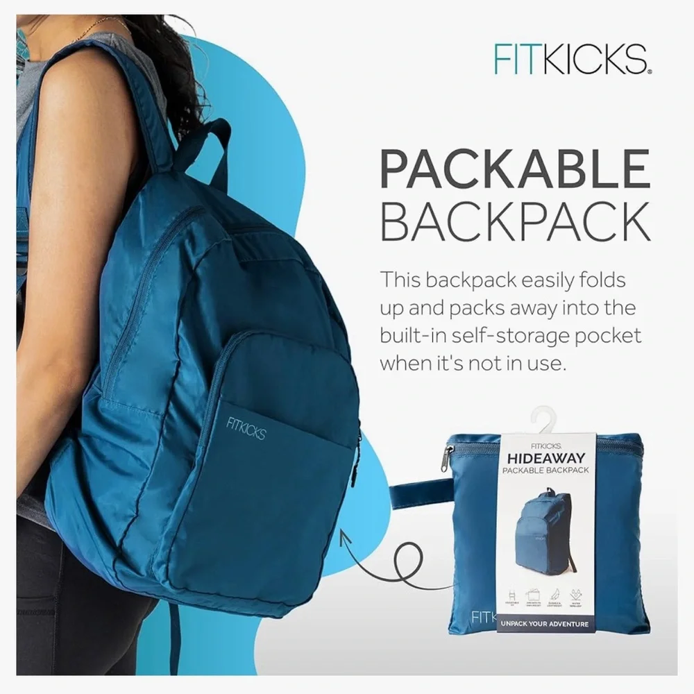 Fitkicks hideaway packable